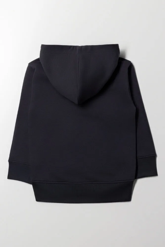 Zip Through Hooded Tracktop Dark Grey sold by Ackermas product image thumbnail 3