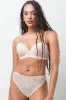 3 Pack Lace Thongs Burgundy And Natural sold by Ackermas