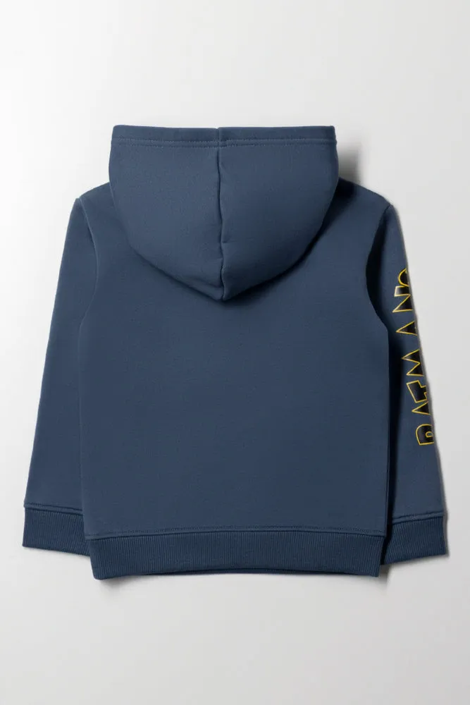 Batman Hoodie Blue sold by Ackermas product image thumbnail 3