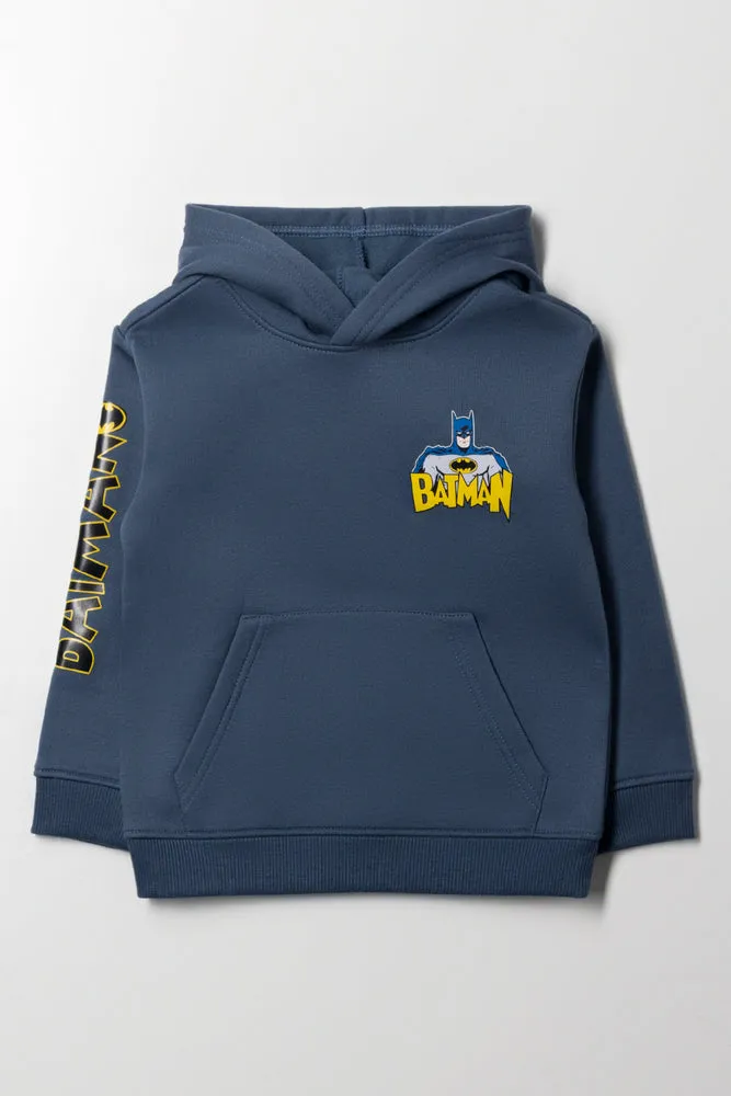 Batman Hoodie Blue sold by Ackermas