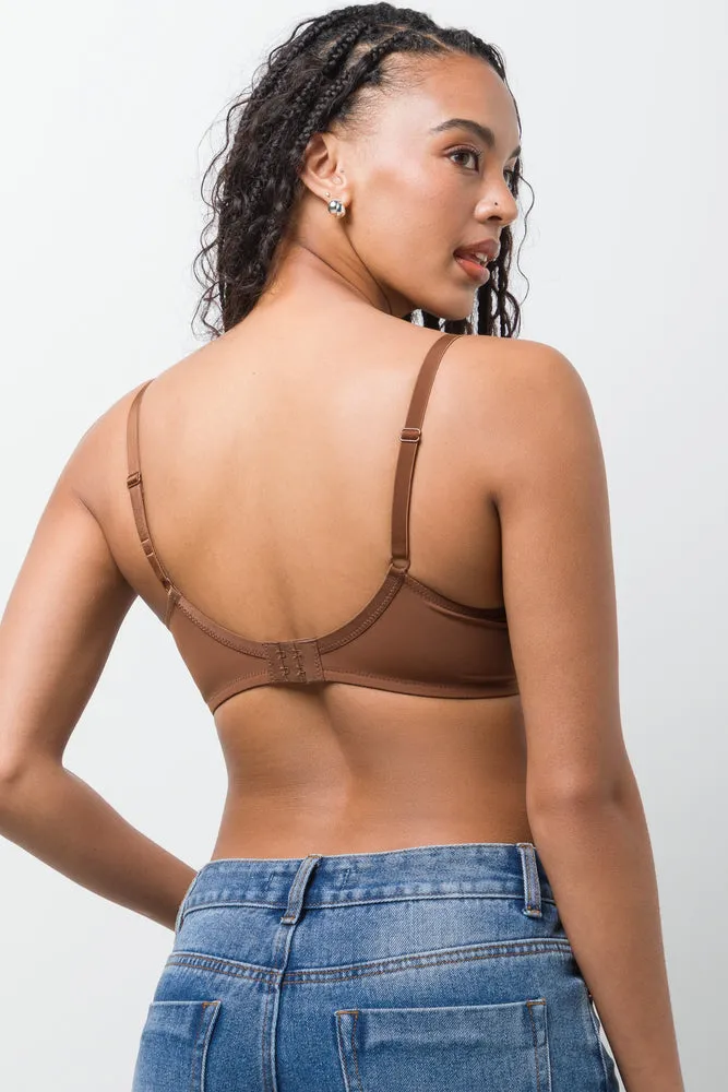 2 Pack Smooth T-Shirt Bras Natural And Brown sold by Ackermas product image thumbnail 4