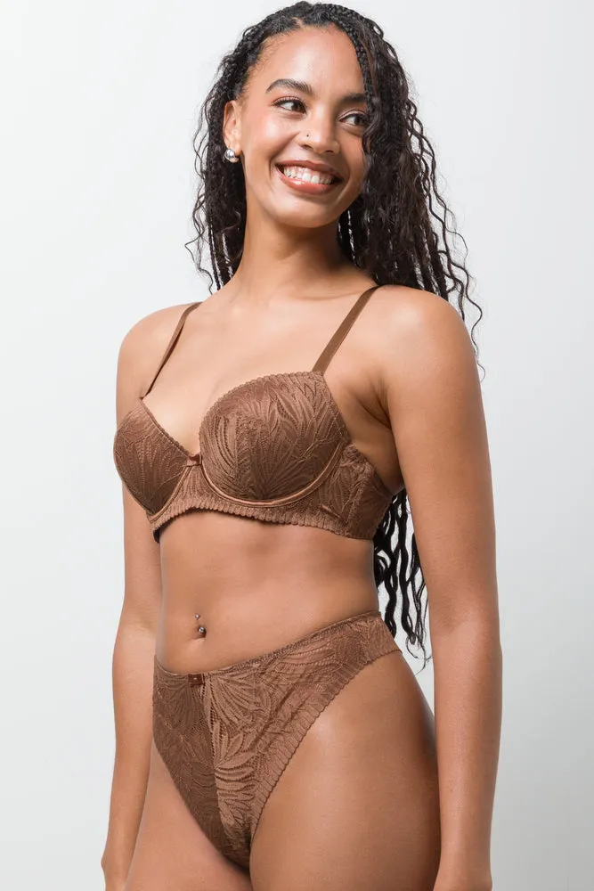 3 Pack Lace Thongs Brown, Light Pink And Natural sold by Ackermas product image thumbnail 3