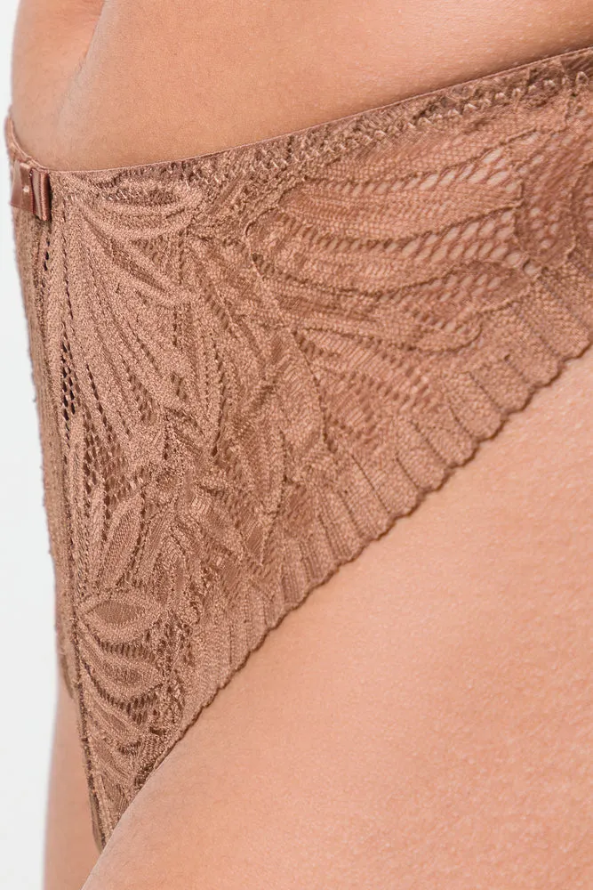 3 Pack Lace Thongs Brown, Light Pink And Natural sold by Ackermas product image thumbnail 5