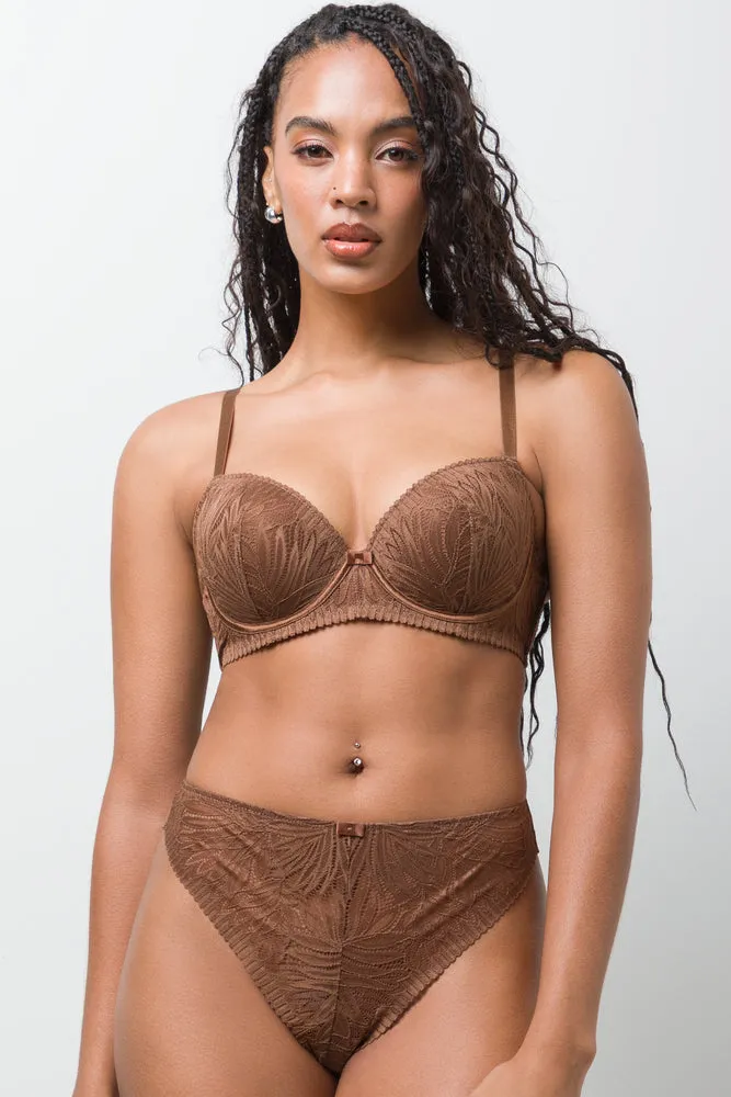 3 Pack Lace Thongs Brown, Light Pink And Natural sold by Ackermas