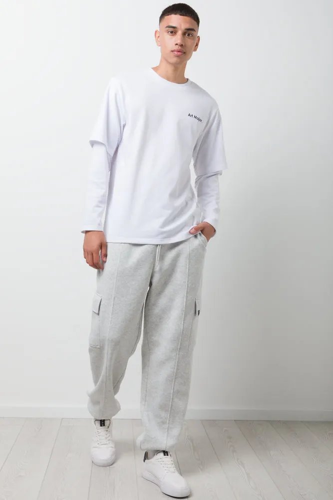 Loose Fit Jogger Trackpants Grey sold by Ackermas