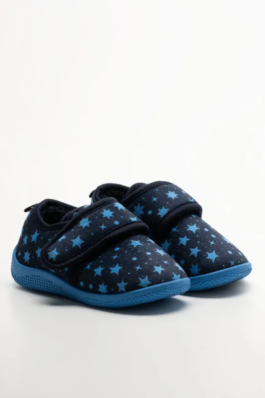Star Slippers Navy sold by Ackermas