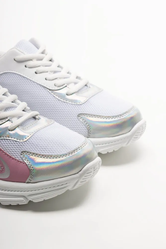 Chunky Trainers White sold by Ackermas product image thumbnail 3