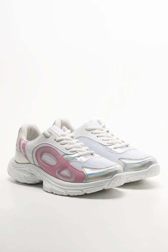 Chunky Trainers White sold by Ackermas