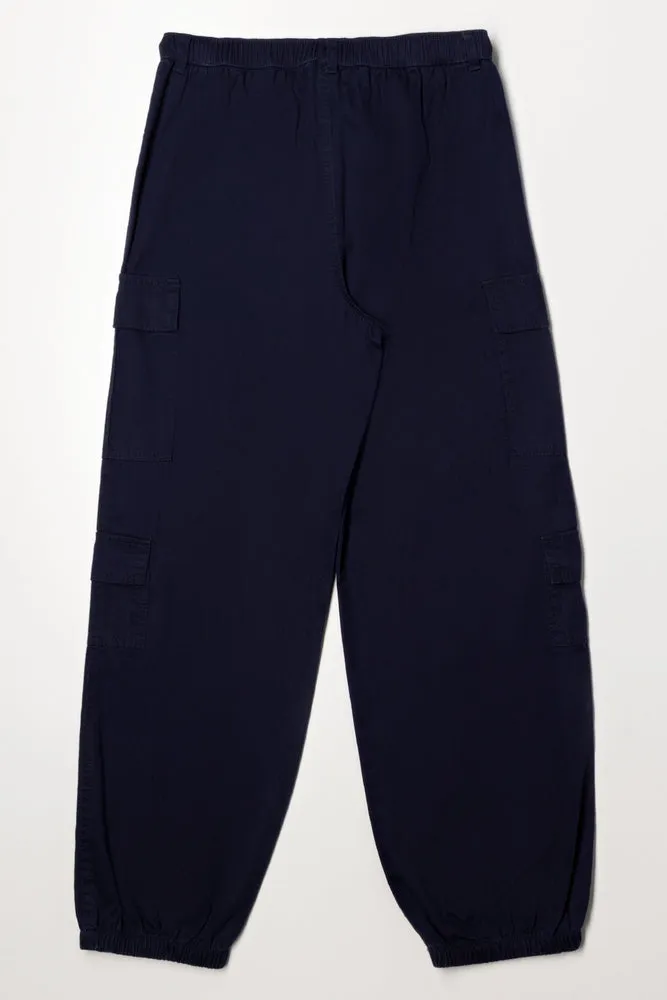 Elasticated Cargo Pants Navy sold by Ackermas product image thumbnail 3