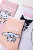 Hello Kitty 3 Pack Anklet Socks Pink sold by Ackermas