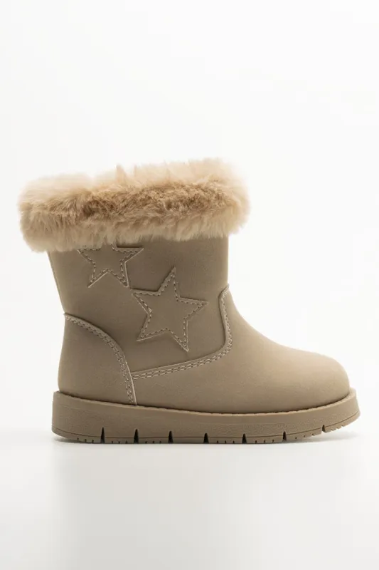 Star Trim Boots Natural sold by Ackermas