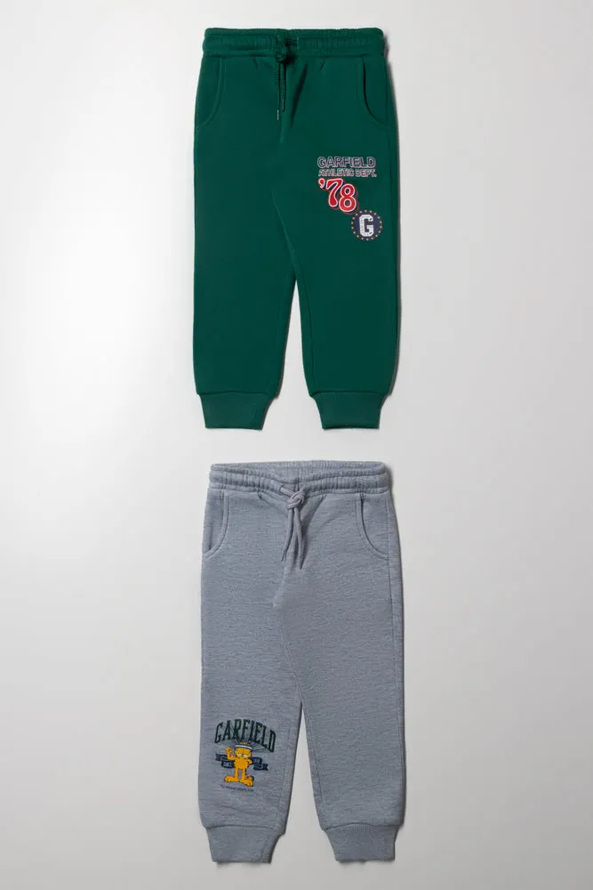 2 Pack Garfield Trackpants Green And Grey sold by Ackermas
