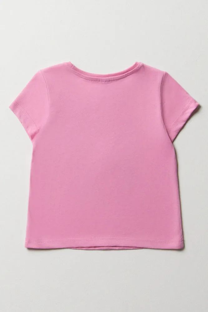 Slogan T-Shirt Pink sold by Ackermas product image thumbnail 3