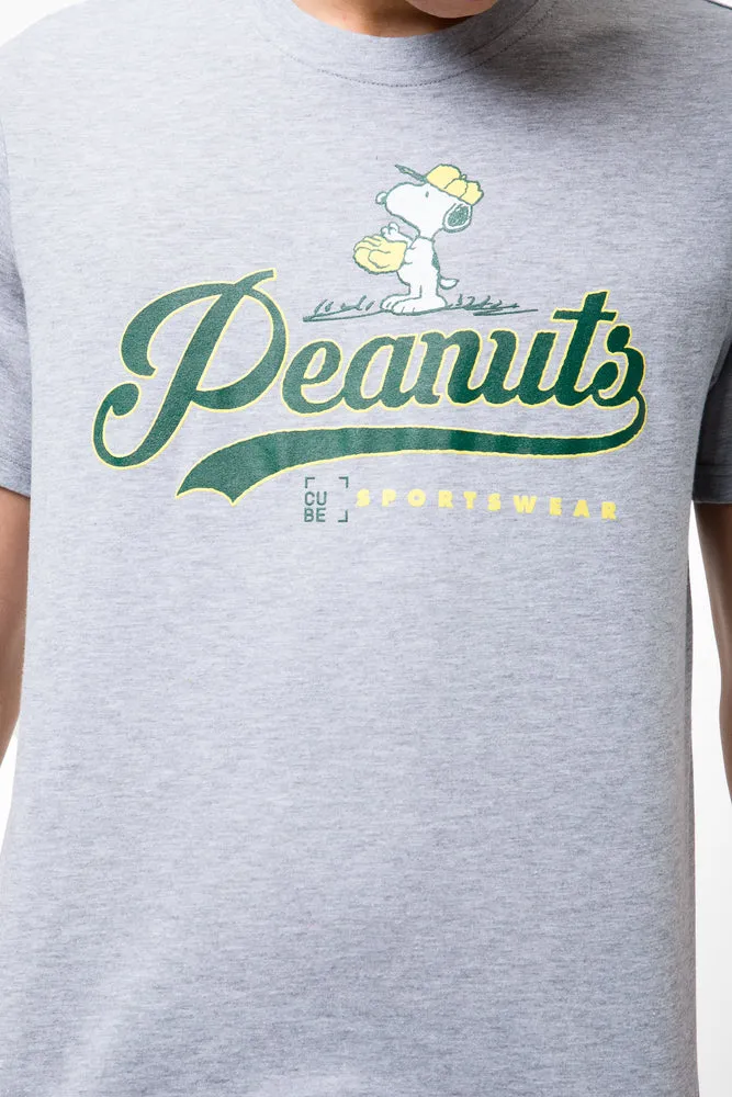 Snoopy Sleep T-Shirt Grey sold by Ackermas product image thumbnail 4