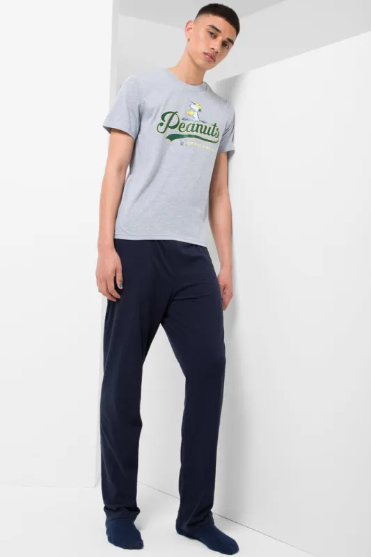 Snoopy Sleep T-Shirt Grey sold by Ackermas