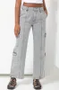 Cargo Denim Jeans Dark Grey sold by Ackermas