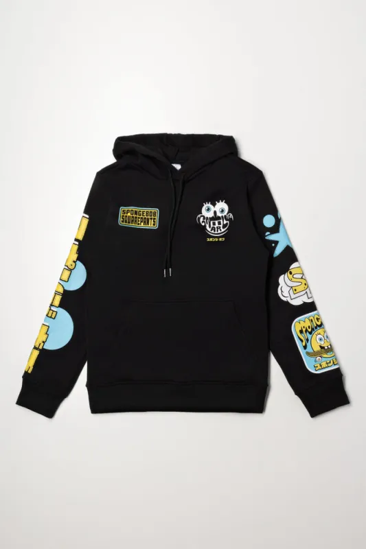 Spongebob Hoodie Black sold by Ackermas