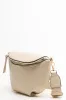 Crossbody Moon Bag Cream sold by Ackermas