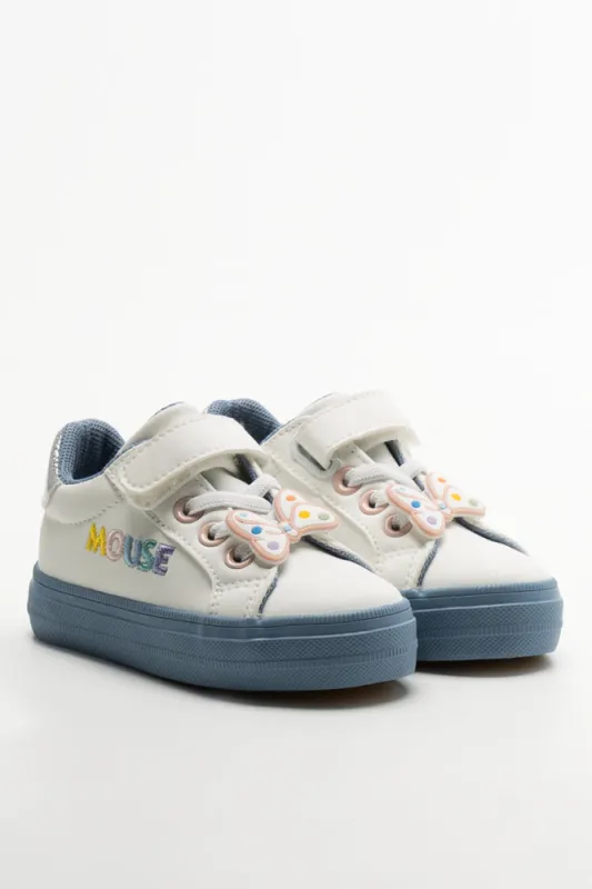 Minnie Mouse Bow Sneakers White sold by Ackermas