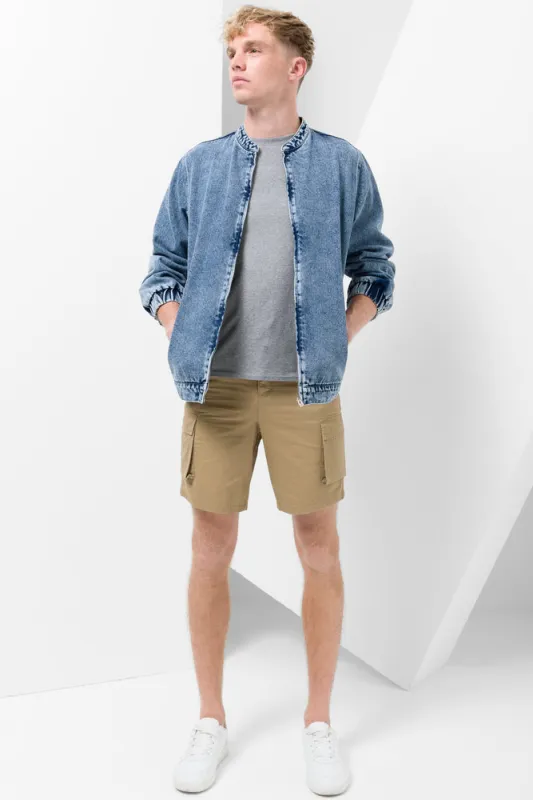 Cargo Shorts Natural sold by Ackermas