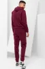 Knit Hooded Tracktop Burgundy sold by Ackermas