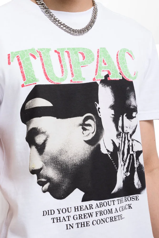 Tupac Short Sleeve T-Shirt sold by Ackermas product image thumbnail 4