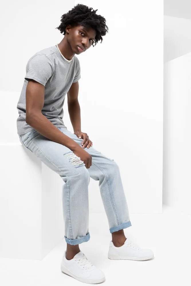 Short Sleeve T-Shirt Grey sold by Ackermas product image thumbnail 2