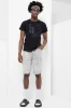 Ripped Denim Shorts Grey sold by Ackermas