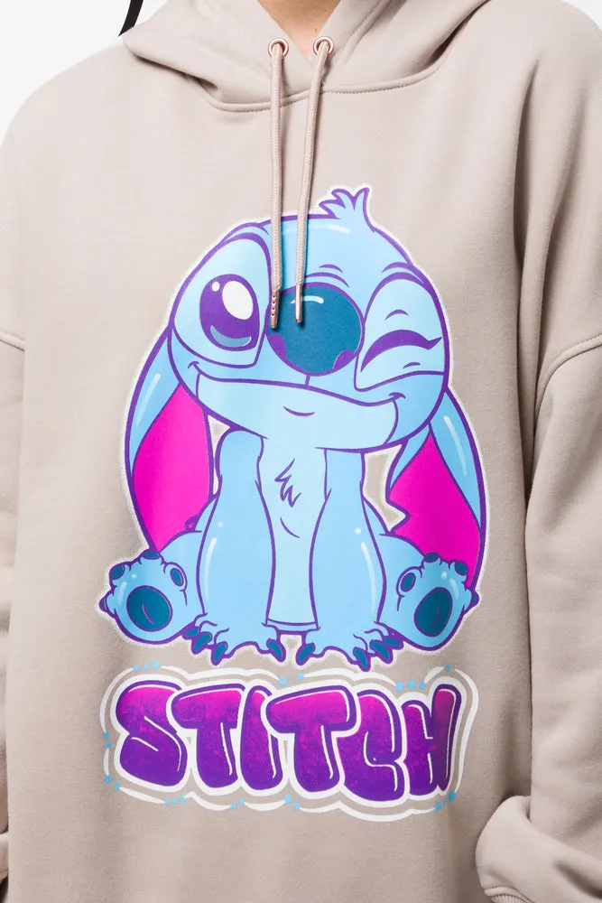 Lilo And Stitch Oversized Hoodie Natural sold by Ackermas product image thumbnail 4