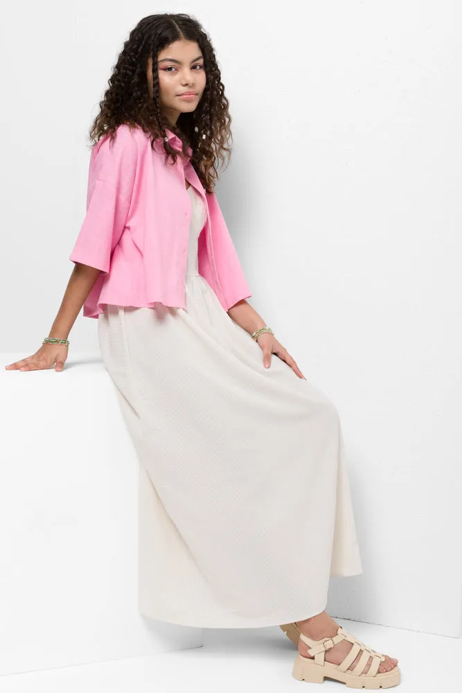 Lined Shirt Pink sold by Ackermas product image thumbnail 2