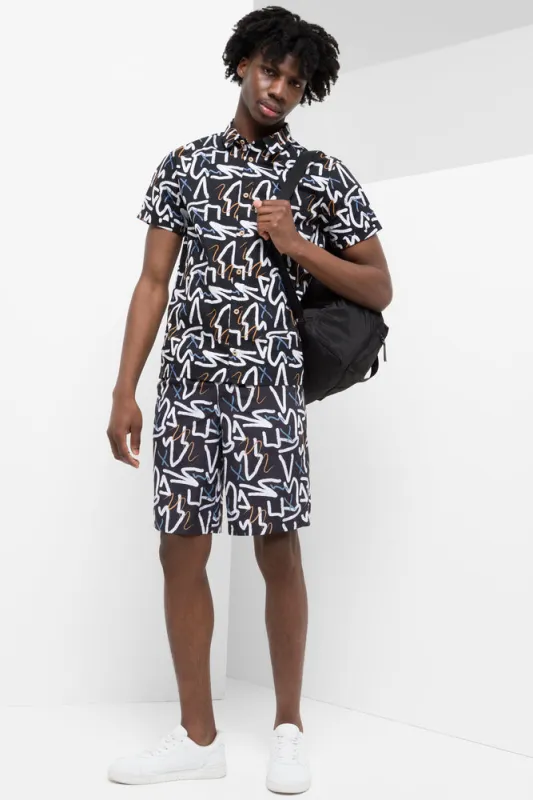 Resort Shirt Black sold by Ackermas