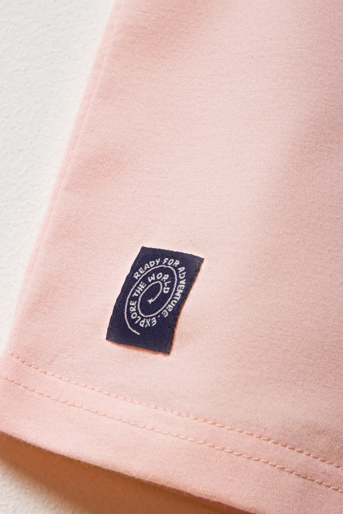 Short Sleeve T-Shirt Pink sold by Ackermas product image thumbnail 3