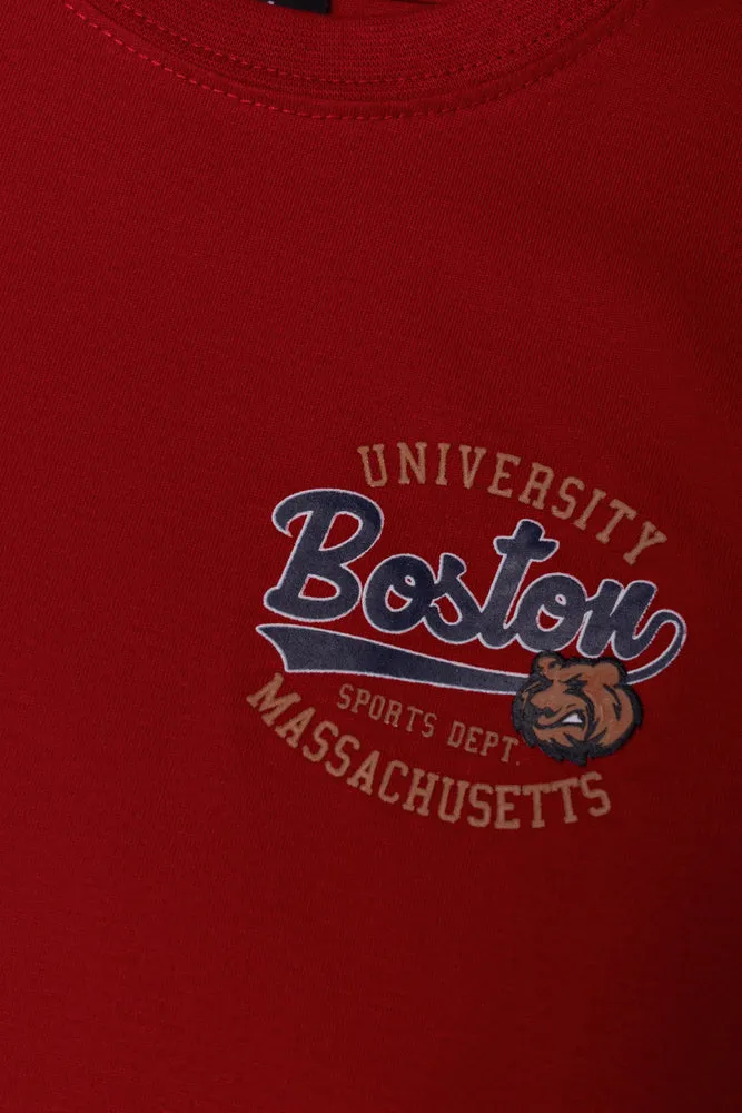 2 Pack Long Sleeve T-Shirts Navy And Red sold by Ackermas product image thumbnail 3