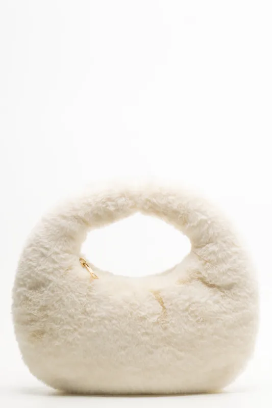 Faux Fur Handbag Natural sold by Ackermas