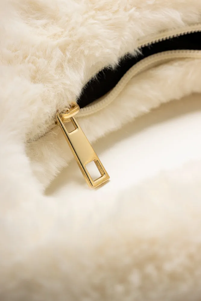 Faux Fur Handbag Natural sold by Ackermas product image thumbnail 5