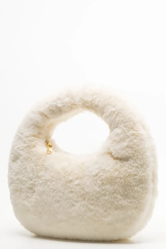 Faux Fur Handbag Natural sold by Ackermas product image thumbnail 2