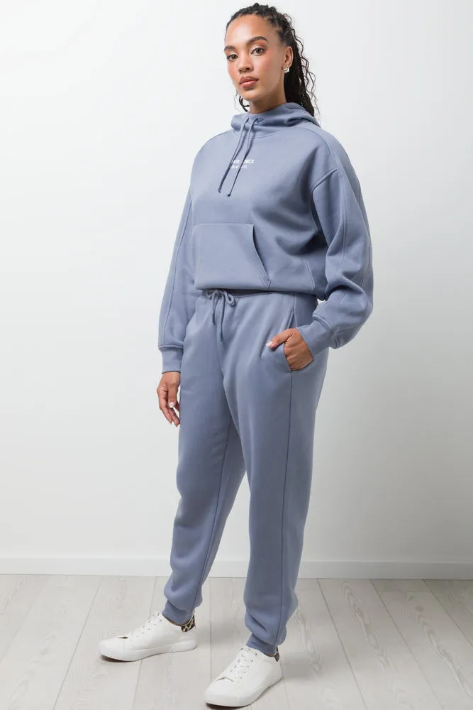 Rib Waist Trackpants Blue sold by Ackermas product image thumbnail 3