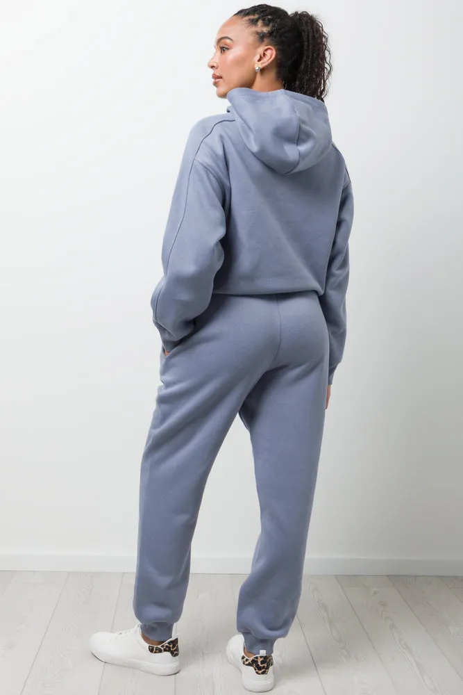 Rib Waist Trackpants Blue sold by Ackermas product image thumbnail 4