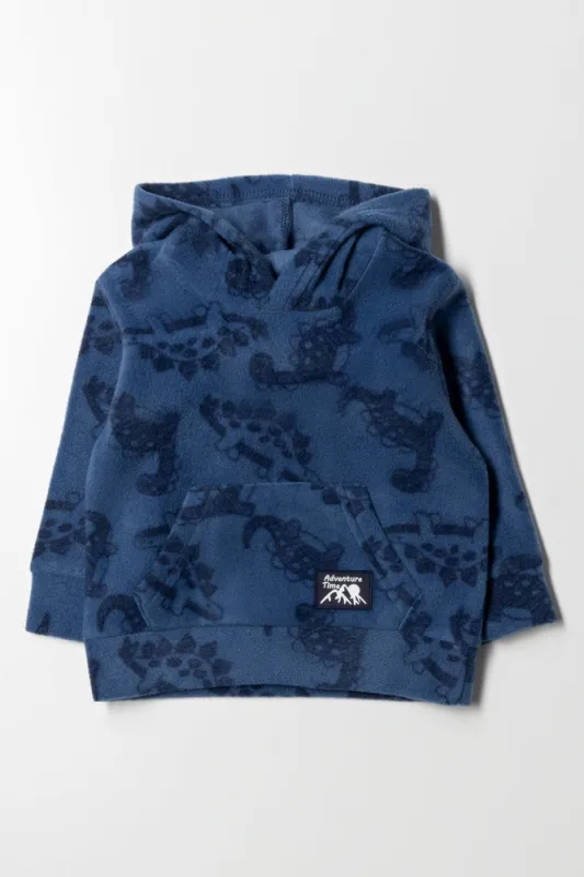 Dinosaur Hoodie Blue sold by Ackermas