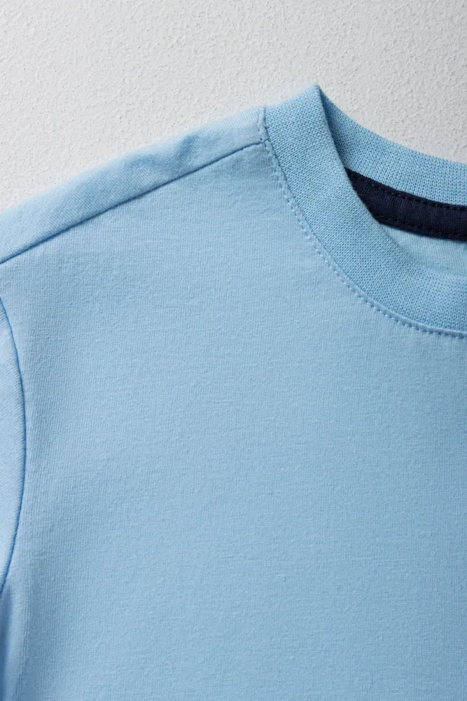 T-Shirt Light Blue sold by Ackermas product image thumbnail 2