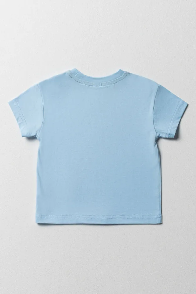 T-Shirt Light Blue sold by Ackermas product image thumbnail 4