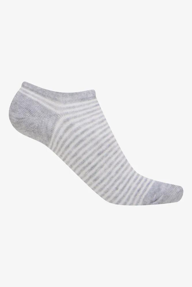 5 Pack Lowcut Socks Black And Grey sold by Ackermas product image thumbnail 2