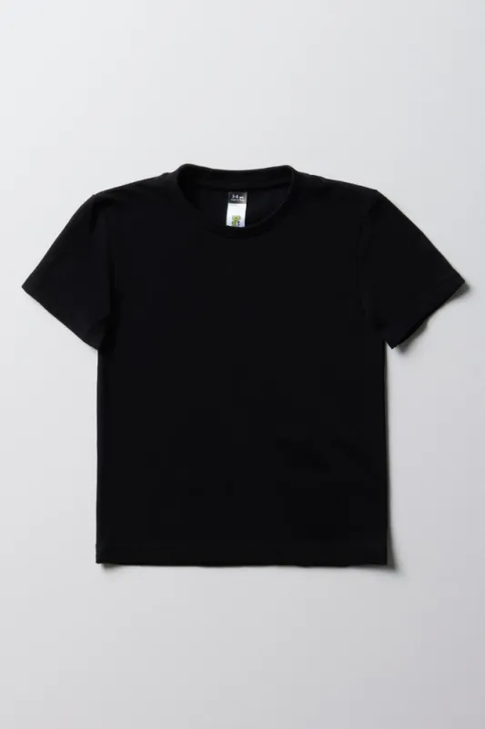 Short Sleeve T-Shirt Black sold by Ackermas