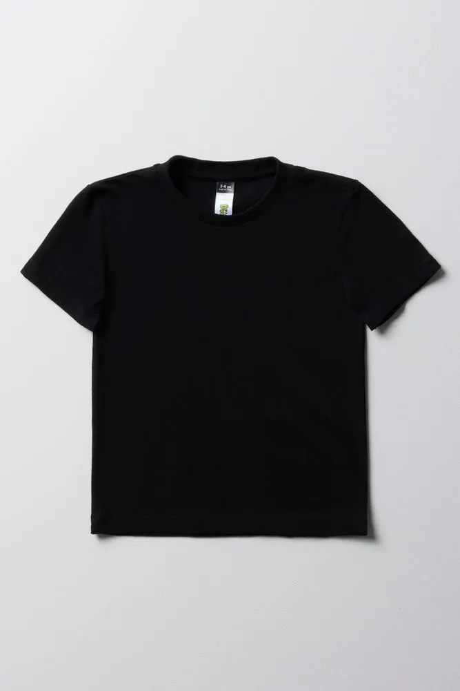Short Sleeve T-Shirt Black sold by Ackermas