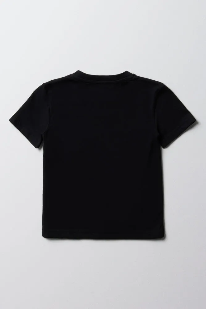Short Sleeve T-Shirt Black sold by Ackermas product image thumbnail 3