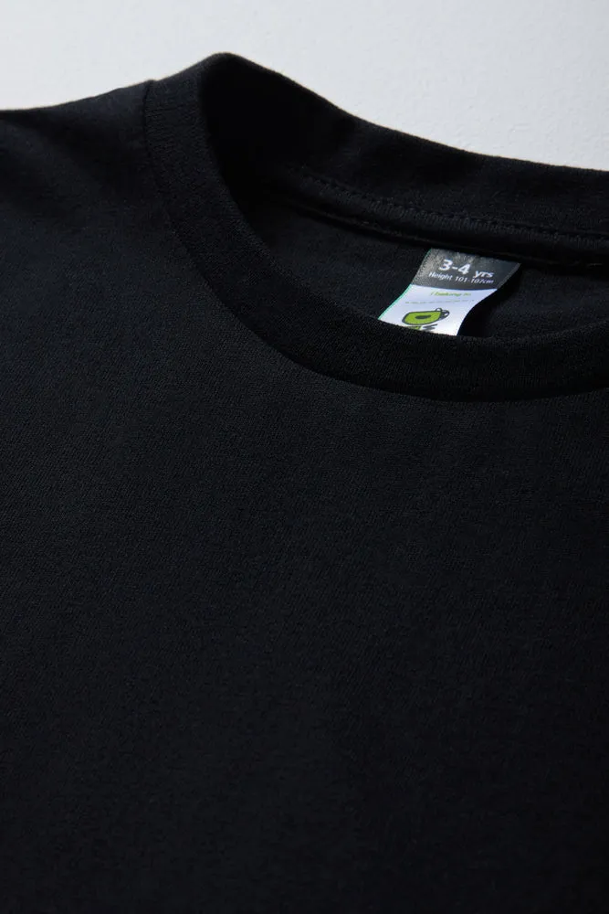 Short Sleeve T-Shirt Black sold by Ackermas product image thumbnail 2