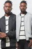 Reversible Bomber Jacket Black And Grey sold by Ackermas