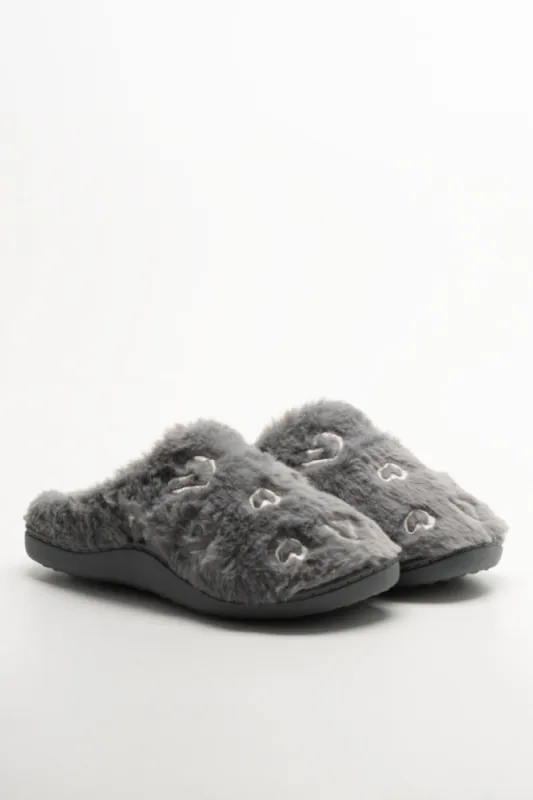 Embroidered Slippers Grey sold by Ackermas