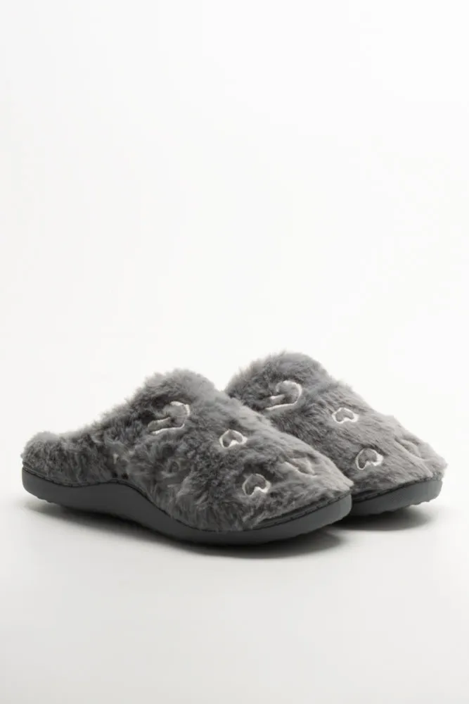 Embroidered Slippers Grey sold by Ackermas