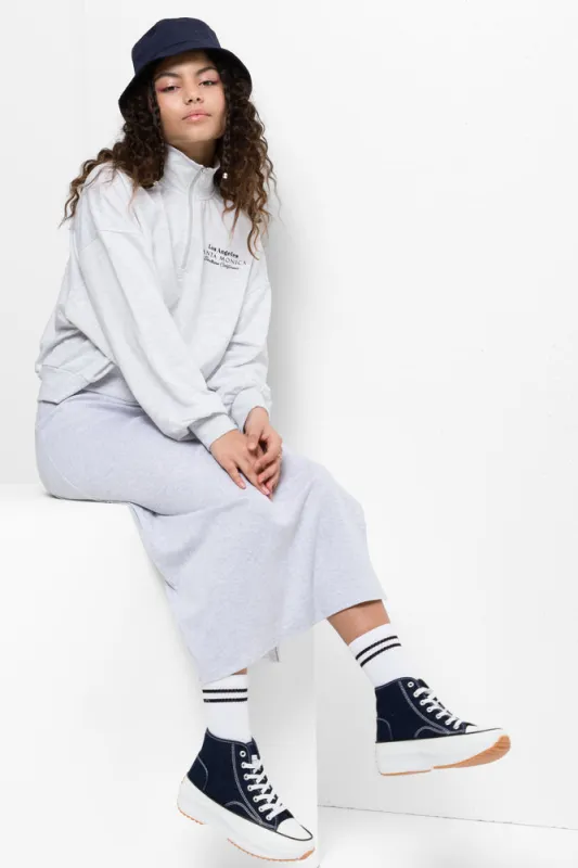 Quarter Zip Tracktop Grey sold by Ackermas